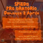 Spiedo pro Oratorio