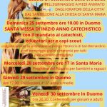 DATE IMPORTANTI inizio anno catechistico