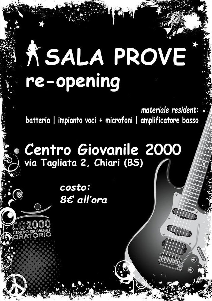 Sala prove CG2000 Chiari