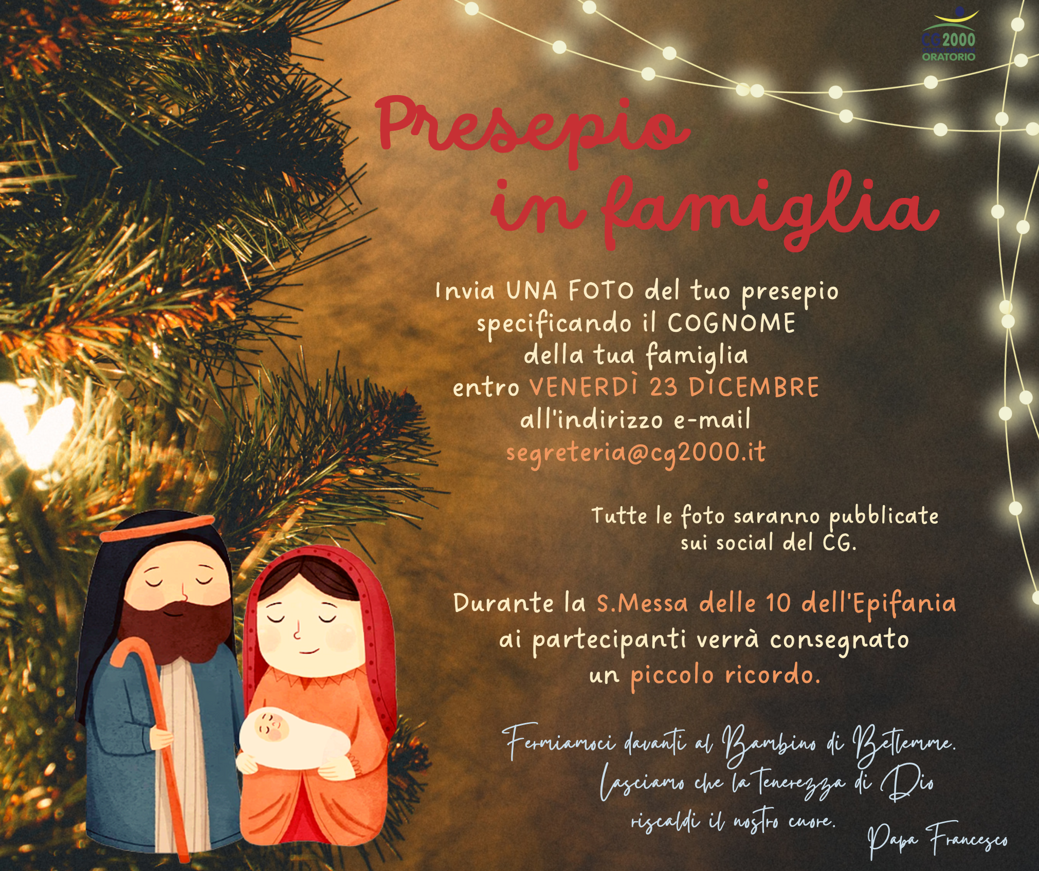 Read more about the article Presepio in famiglia