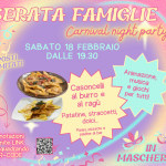 SERATA FAMIGLIE - Carnival night party