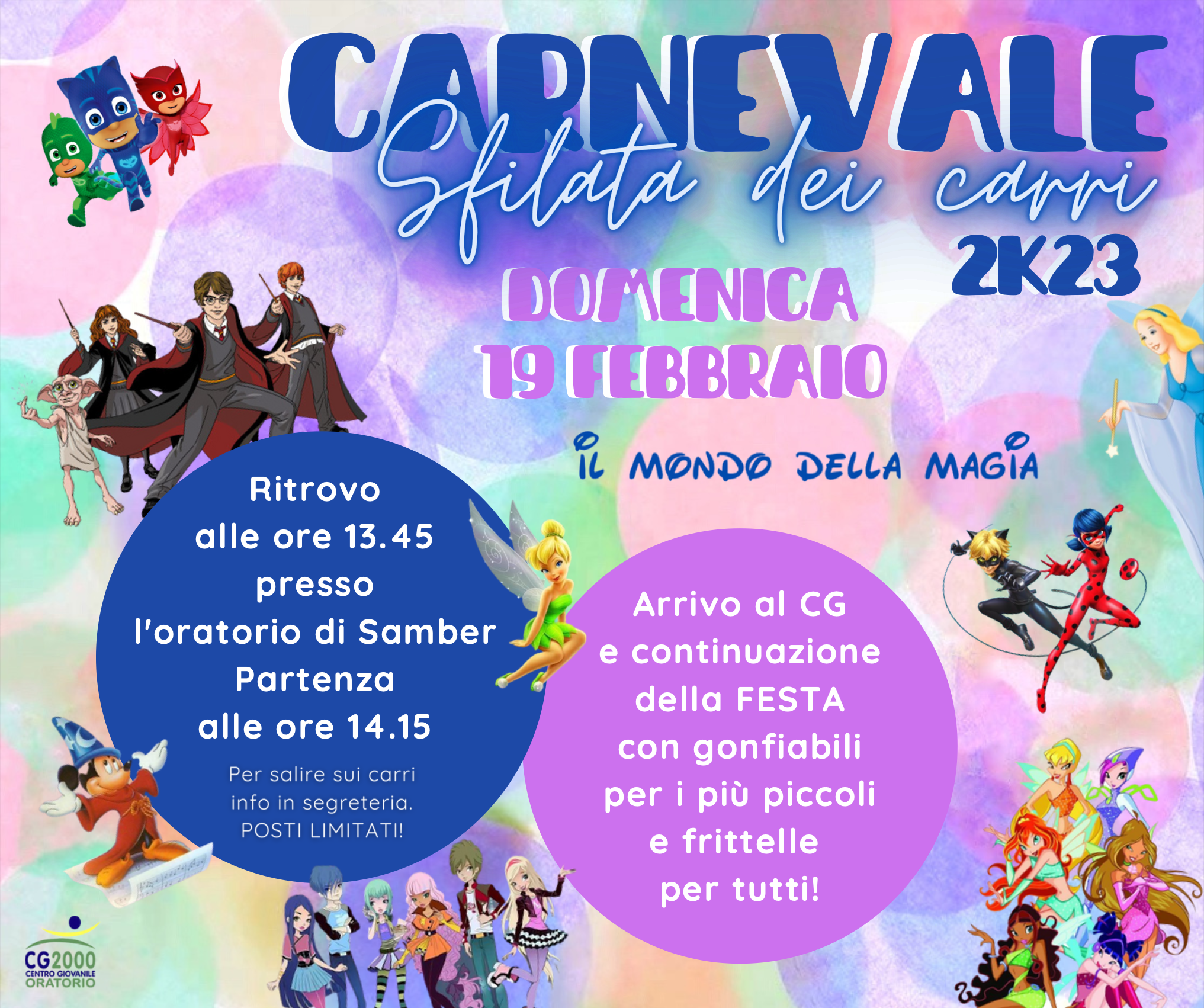 Read more about the article Carnevale 2023 – Sfilata dei carri