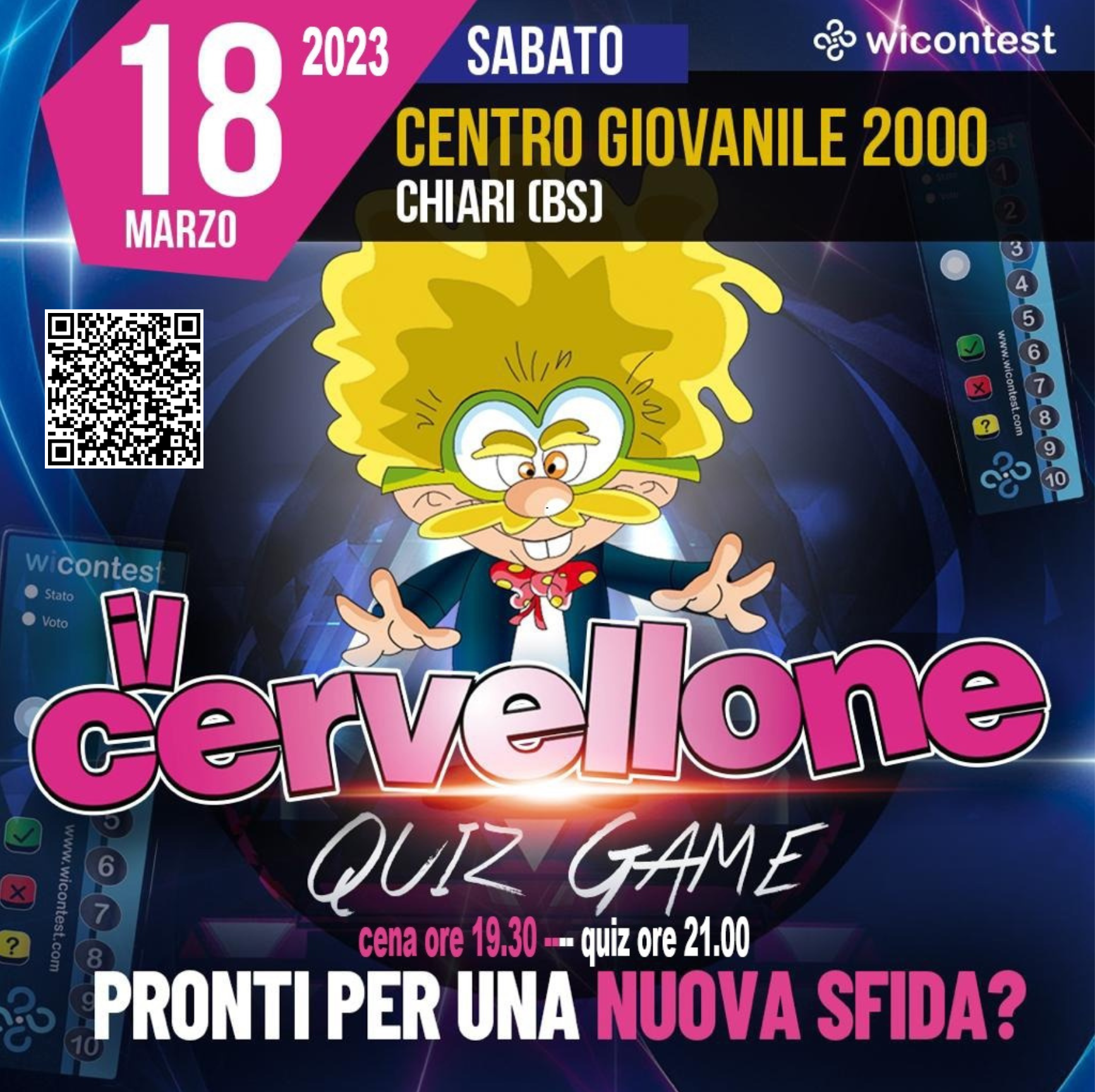 You are currently viewing Il Cervellone – Sabato 18 Marzo