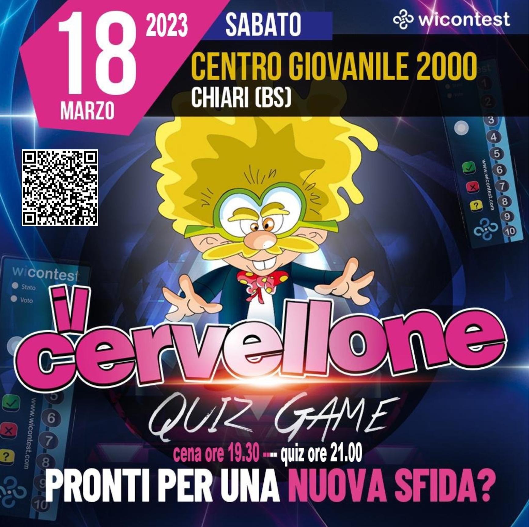 Read more about the article Il Cervellone – Sabato 18 Marzo