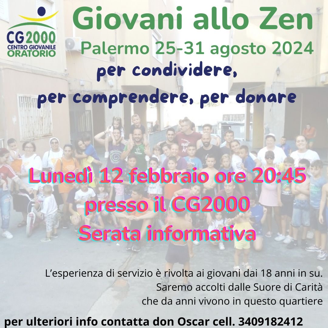 Read more about the article Giovani allo Zen – Palermo 2024