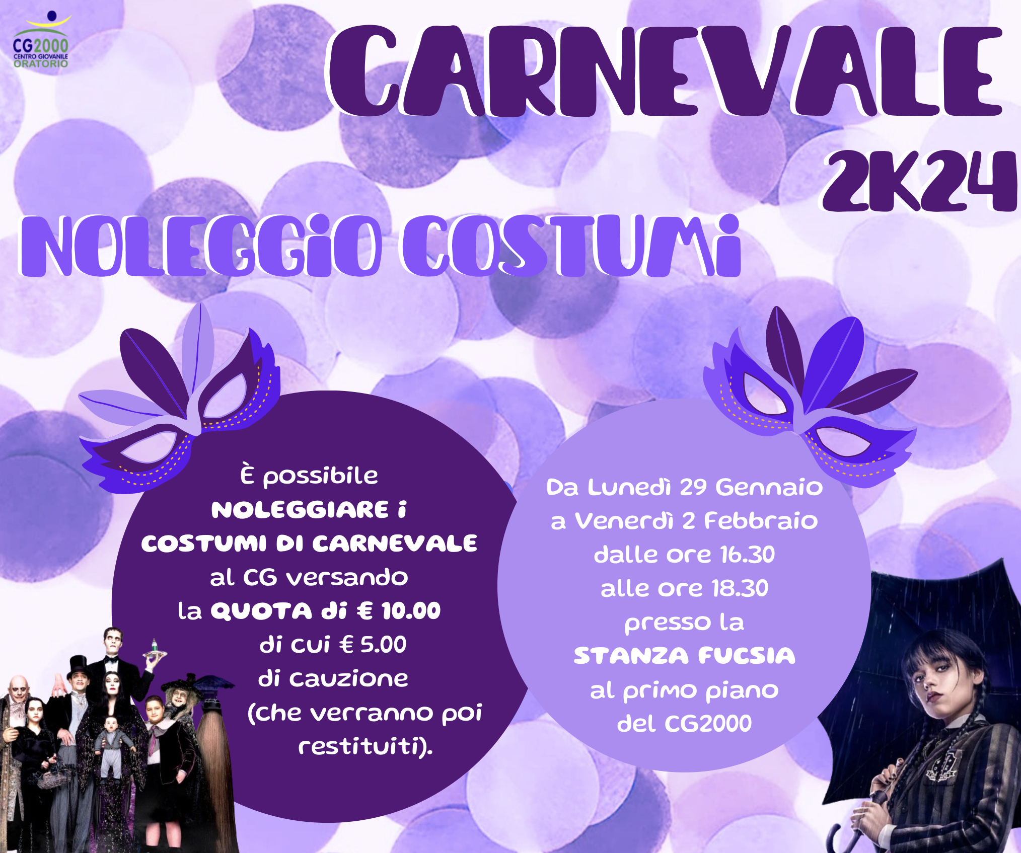 Read more about the article Noleggio costumi Carnevale