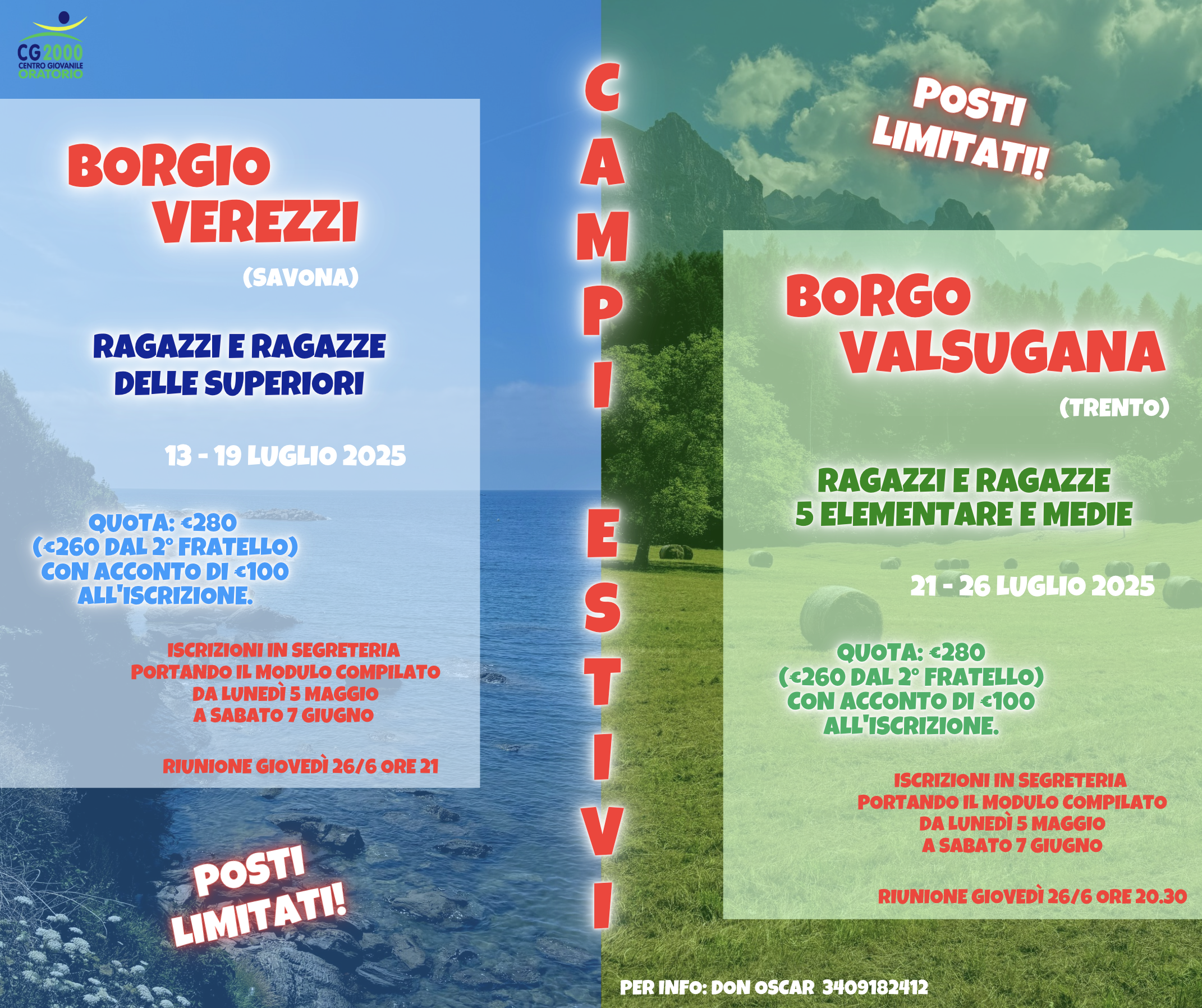 Read more about the article CAMPI ESTIVI 2025