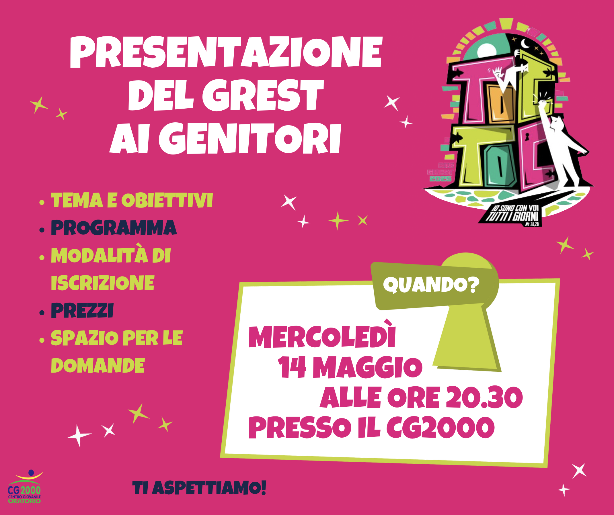 Read more about the article Grest 2025 – RIUNIONE GENITORI