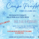 Campo PREADOLESCENTI Ponte di Legno
