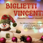 BIGLIETTI VINCENTI - Lotteria di Natale
