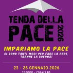 TENDA DELLA PACE 2026