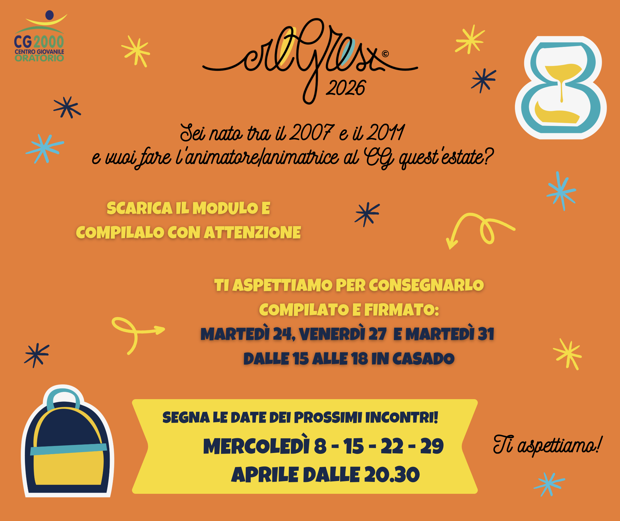 You are currently viewing Modulo iscrizione ANIMATORI – Grest 2026