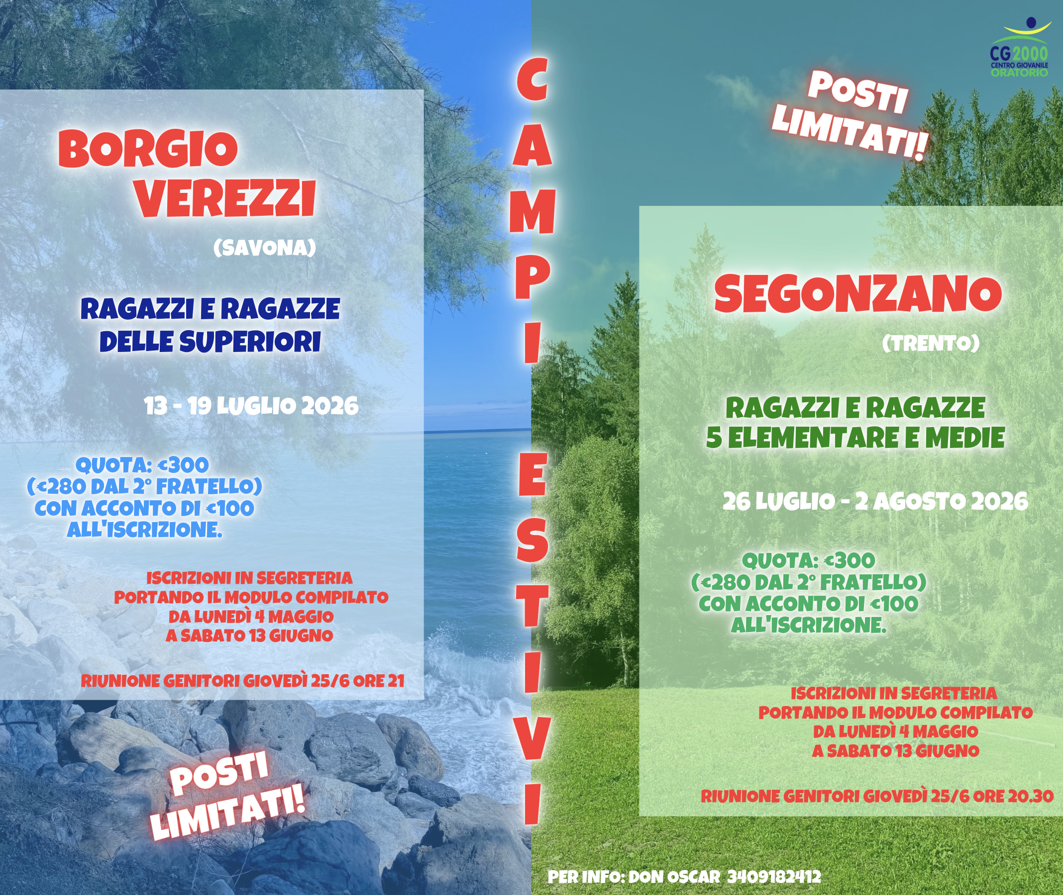 You are currently viewing CAMPI ESTIVI 2026